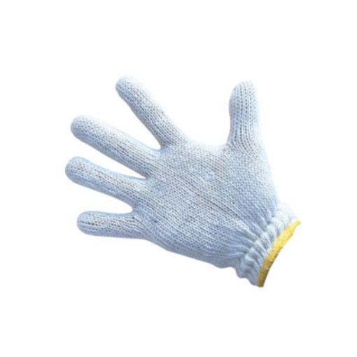 Picture of NIETZ WHITE KNITTED COTTON GLOVES B104 400GM