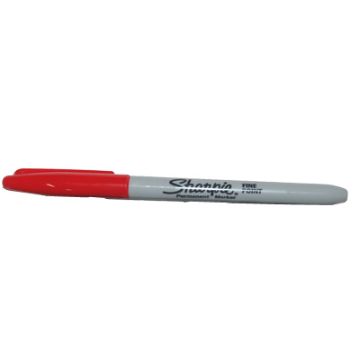 图片 SHARPIES FINE POINT PERMANENT MARKER RED