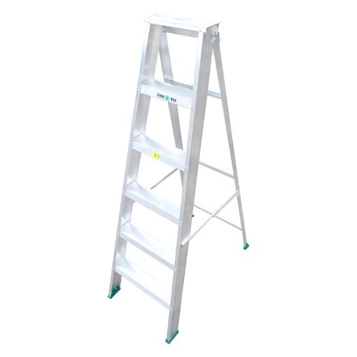 Picture of NIETZ ALUMINIUM LADDER SINGLE SIDED K1 14 STEPS