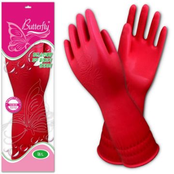 Picture of BUTTERFLY HOUSEHOLD GLOVE (KOREA) XL 15IN 20/CTN