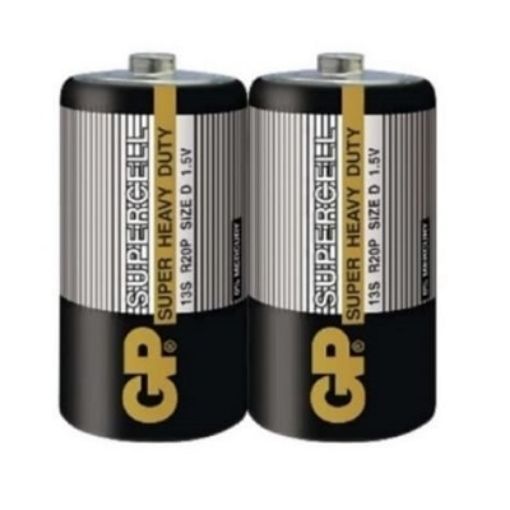 Picture of Gp Supercell Battery D X 2 Shrink Pack (100/ Carton)