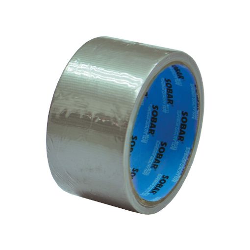 图片 NIETZ CLOTH BINDING TAPE SILVER 72MMX5M