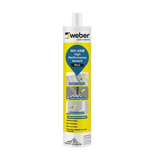 图片 Weber High Performance Sealant Ws610 -Black 24/ Carton