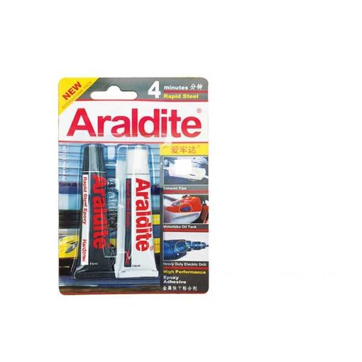 Picture of ARALDITE GLUE RAPID STEEL 4MIN 15ML