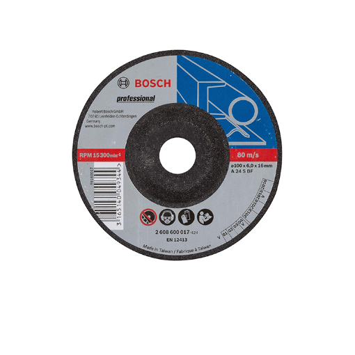 Picture of BOSCH GRINDING DISC 4IN 2608600017