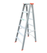 图片 NIETZ ALUMINIUM LADDER HEAVY DUTY DOUBLE SIDED 8 STEPS DSHD08