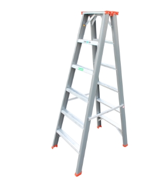 图片 NIETZ ALUMINIUM LADDER HEAVY DUTY DOUBLE SIDED 10 STEPS DSHD10