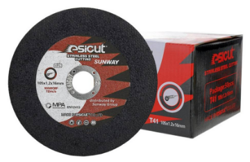 Picture of ESICUT THIN CUT S/STEEL-2FG (BLACK) 4INX1.2MM 50/800/CR