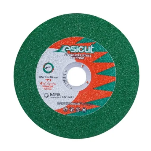 Picture of ESICUT THIN CUT STAINLESS STEEL-2FG (GREEN) 4INX1.2MM