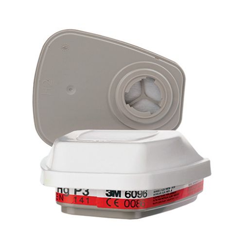 Picture of 3M 6096Ce Organic Vapor/ Acid Gas Mercury 16Pr/ Carton