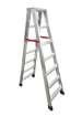 Picture of NIETZ ALUMINIUM LADDER DOUBLE SIDED MEDIUM DUTY 8 STEPS