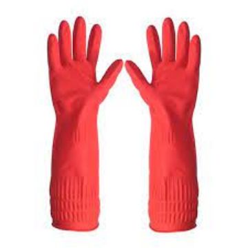 Picture of BUTTERFLY HOUSEHOLD GLOVE (KOREA) L 15IN 20/CTN