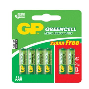 Picture of GP GREENCELL BATTERY 4AAA+2AAA 16/192/CR