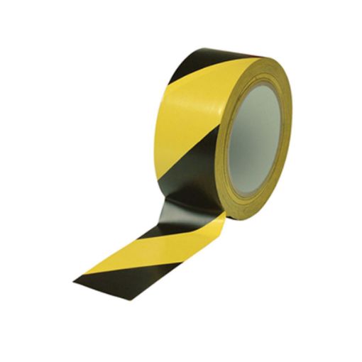 Picture of NIETZ PVC FLOOR MARKING TAPE 48MMX33YD(30M) YELLOW BLACK
