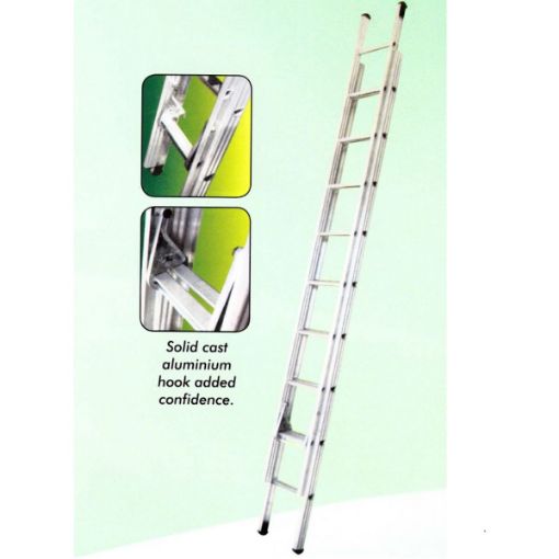 Picture of NIETZ ALUMINIUM LADDER DOUBLE EXTENSION POLE 10X10FT