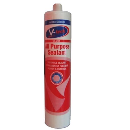 图片 V-TECH ALL PURPOSE SEALANT 270ML BLACK VT201