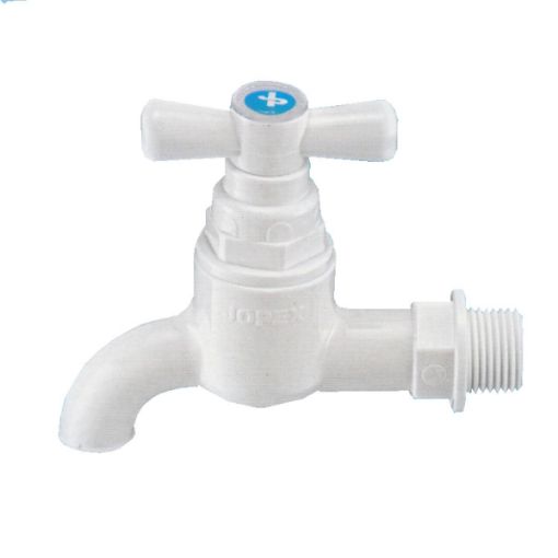 Picture of JOPEX PVC BIBCOCK T-HANDLE 1/2IN BC01W