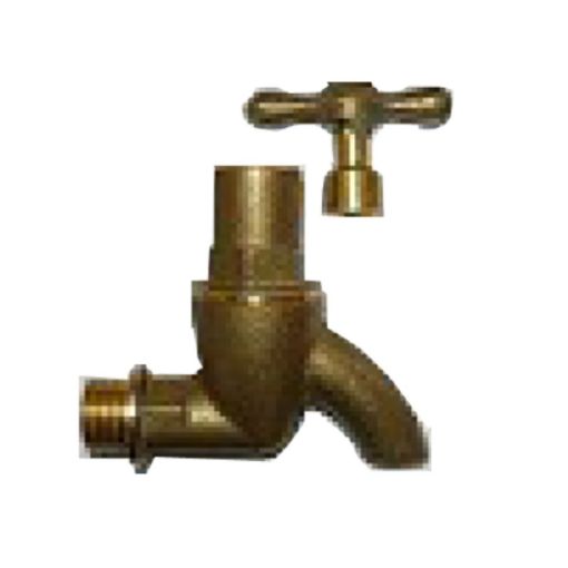 图片 CITY BRASS LOOSE KEY BIB TAP HEAVY DUTY 1/2IN 1008A