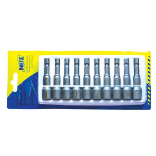 图片 NIETZ MAGNETIC HEXEGON BIT SOCKET 8X65MM(10/CD)
