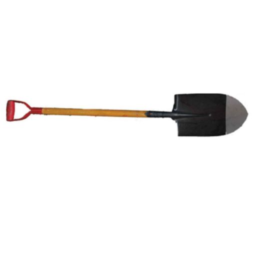 图片 Nietz-Belway Point Hand Spade With Wooden Handle S503D