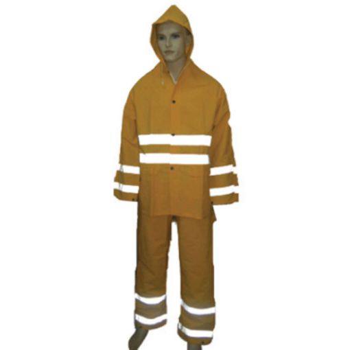 Picture of NIETZ F4/7 PR2 HEAVY DUTY RAINSUIT(LINING) C/W REFLECTIVE XL