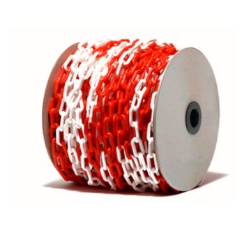 Picture of PSF PLASTIC CHAIN-RED/WHITE (8/CTN) 6.0X25M