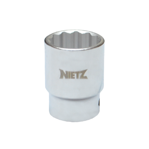 图片 Nietz 3/4 Inch Drive Chrome Socket (12Pt) 19 Mm