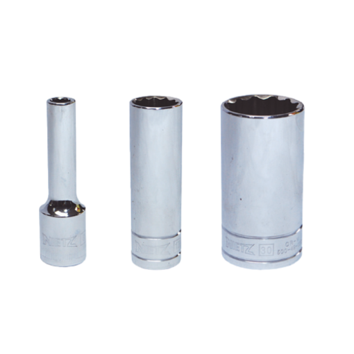 Picture of Nietz 1/2 Inch Dr Deep Cr Socket (12Pt) 8 Mm 10/100