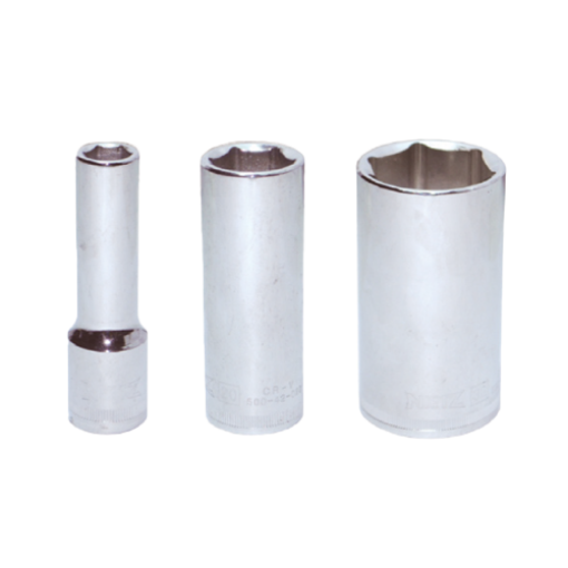 Picture of NIETZ 1/2IN DRIVE DEEP CHROME SOCKET (6PT) 08MM