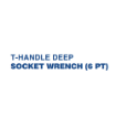 Picture of Nietz T-Handle Deep Socket Wrench (6 Pt) 8 Mm 50/ Carton