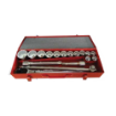 Picture of NIETZ 17PCS 3/4IN DRIVE SOCKET SET 3/4IN 12PT