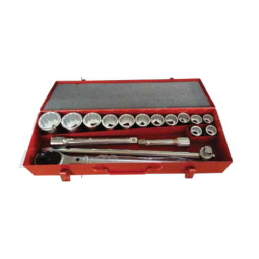 Picture of Nietz 17 Pieces 3/4 Inch Dr Socket Set (12Pt) 3/4 Inch