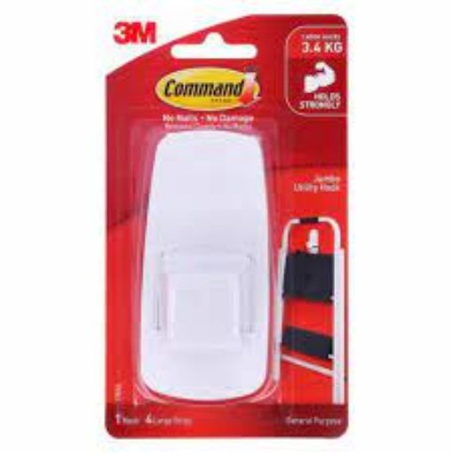 Picture of 3M COMMAND HOOK 17004 JUMBO