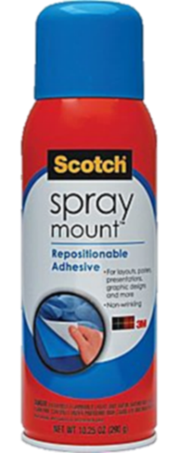 Picture of 3M SPRAYMOUNT REPOSITION 10.25OZ/290G 6065