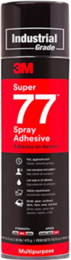 Picture of 3M SUPER 77 SPRAY ADHESIVE 13.2OZ