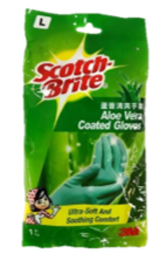 Picture of 3M Aloe Vera Gloves -L- 24/ Carton