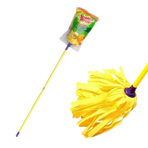 图片 3M ANTI-BACTERIA STRIP MOP-YELLOW -AB SET