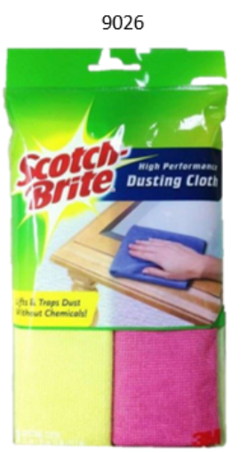Picture of 3M High Performance Dusting Cloth 9026 12/ Carton