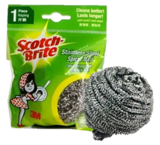 Picture of 3M Metallic Spiral Ball 333 (6/Bg) (72/ Carton)