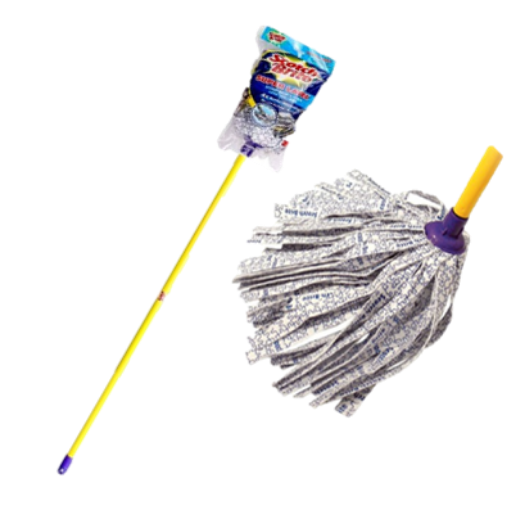 Picture of 3M SUPER LATEX MOP BLUE/WHITE AB SET