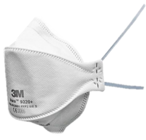 图片 3M 9320A+ Ffp2/P2 Aura Respirator 20 Pieces/Box,12Bxs/ Carton