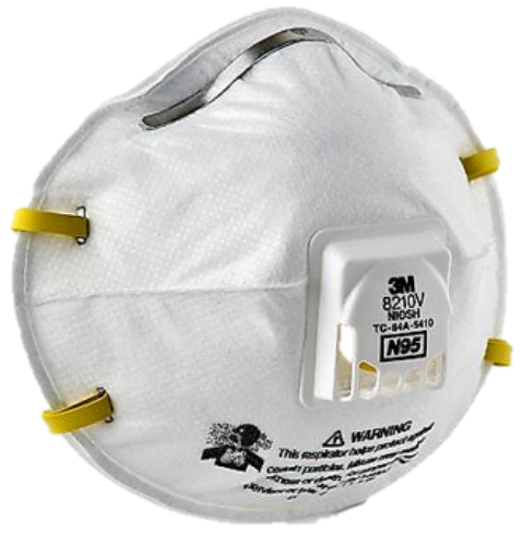 Picture of 3M 8210V N95 Respirator With Valve (10 Pieces/Bx)