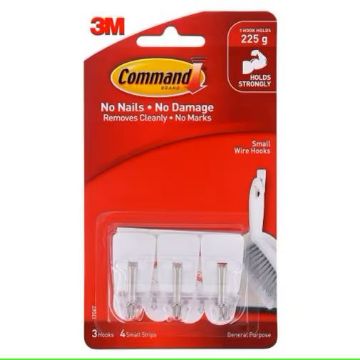 Picture of 3M 17067 COMMAND SMALL WIRE HOOK 6/36/CR