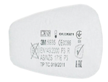 Picture of 3M 5935CE P3R P FILTER 10PKT/BX OR 4BX/CTN