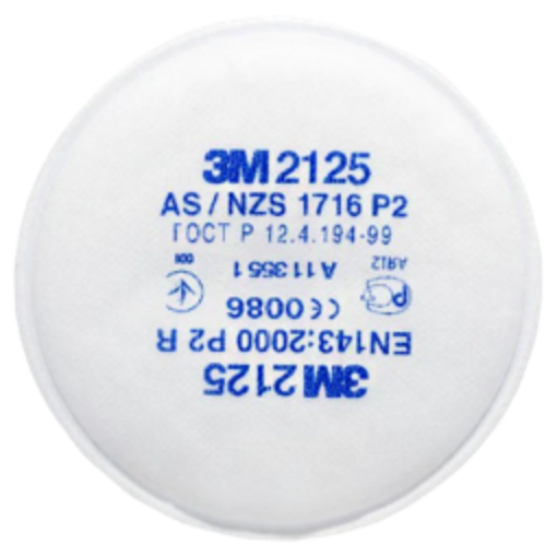 Picture of 3M P2R P FILTER 10PKT/BX 2125CE