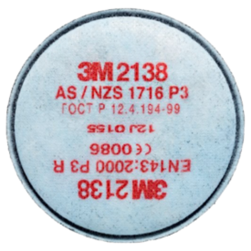 图片 3M 3M 2138Ce P3R Organic Vapor Acid Gas 10Pkt/Bx Or 4Bx/ Carton