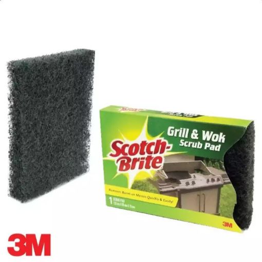 图片 3M SCOTCH BRITE GRILL WOK PAD 6621