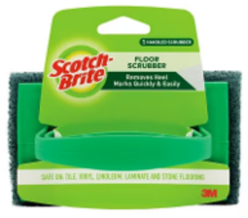 Picture of 3M SCOTCH BRITE FLOOR SCRUB WITH HANDLE 7722