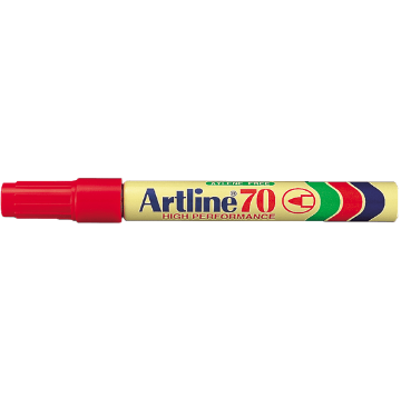 图片 ARTLINE PERMANENT MARKER PEN 70 RED