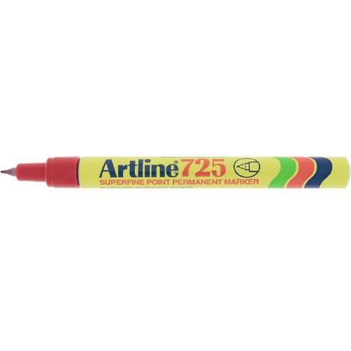 Picture of Artline Permanent Marker 725 Red (12/720)